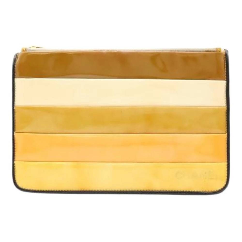 Chanel Vintage Pre-owned Vintage Clutch Taske - Vintage - Dame - Flerfarvet - ONE SIZE - Læder