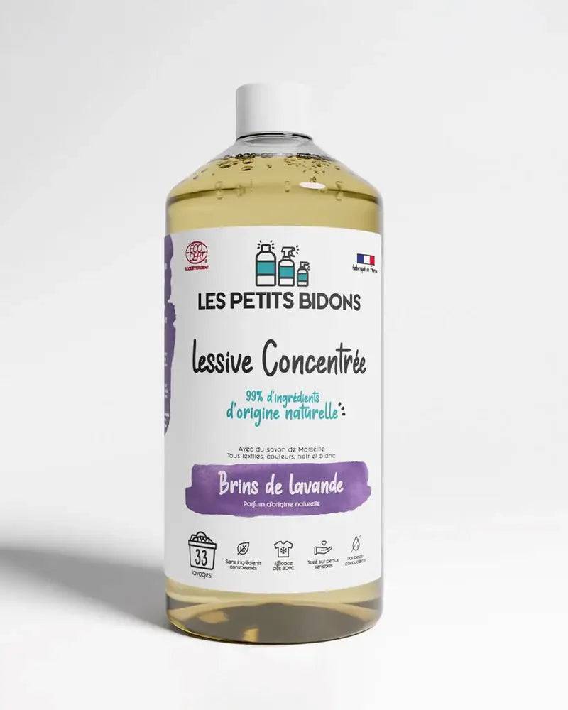 Concentrated liquid laundry detergent with lavender sprigs 1L