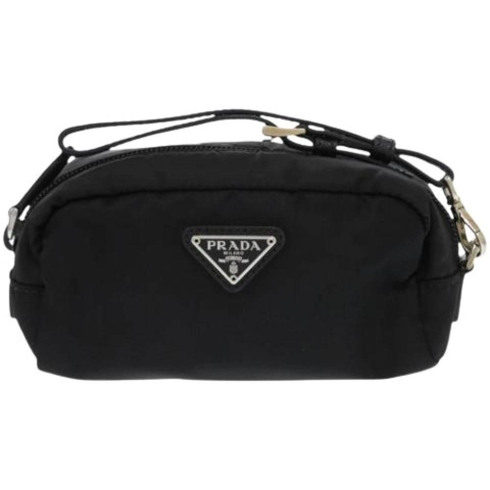 Prada Vintage Pre-owned Nylon Clutch - Vintage - Dame - Sort - ONE SIZE - Nylon