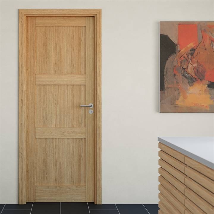 Eg Kvadrat 3 dør M9x21 med indstikshængsler - Safco Doors