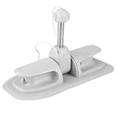 PVC Paddelhållare Patchmontering Tillbehör Slitebeständig Lätt lätt installera kajakkanoe åror Grip Holder White