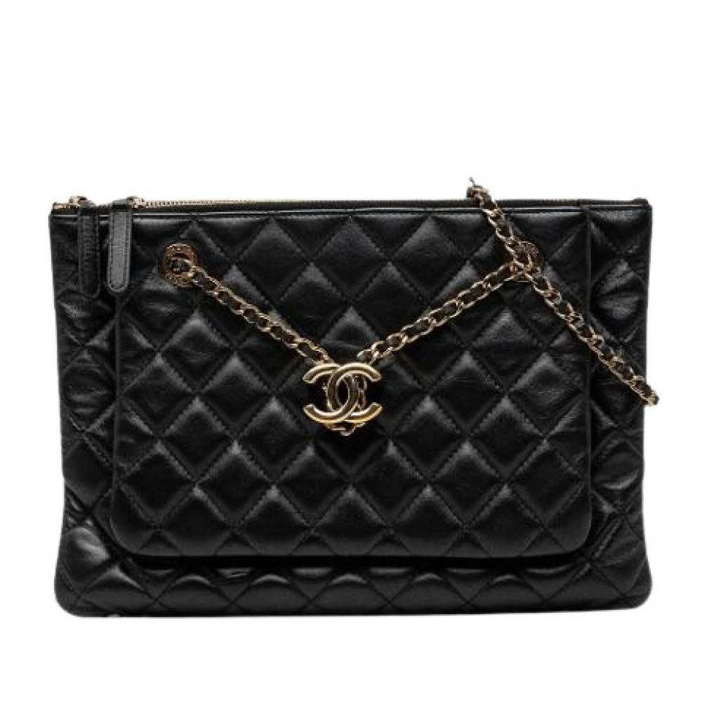 Chanel Vintage Pre-owned Laeder chanel-tasker - Vintage - Dame - Sort - ONE SIZE -