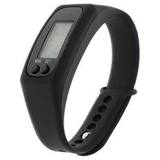 Træningsur Skridttæller Armbånd Pedometer Ur LCD Armbånd