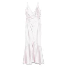 Sportmax, Klänning, Dam, S, Rosarosa Sjöjungfru Klänning Kristallutsmyckning - pink (S)
