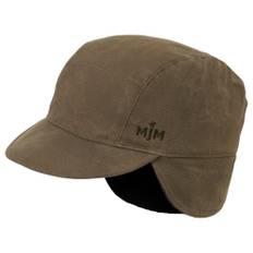 MJM Hats MJM EL Winter Cap – 42 Oiled Cotton - Olive, 57 (S/M) / Grøn Oliven / Army Cap