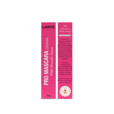 Lantz Copenhagen - Pro Mascara med Vippeserum   Drama Black