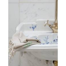 Linnehandduk hamam (Pistachio green, 30x50 cm)