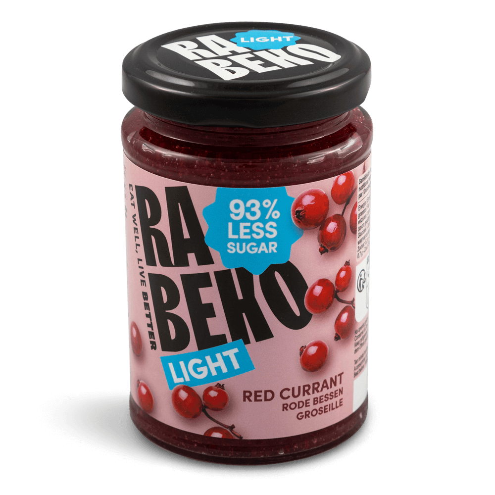 Rabeko Light Jam Red Currant - 235g.