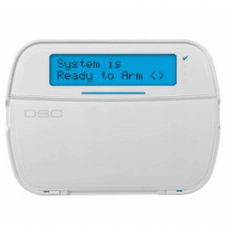 DSC Hardwired Keypad PowerG HS2LCDRF Radio Stöder Engelska, franska, italienska, tyska, holländska och polska.