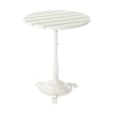 Cafébord varmvit Ø60 cm - Vit