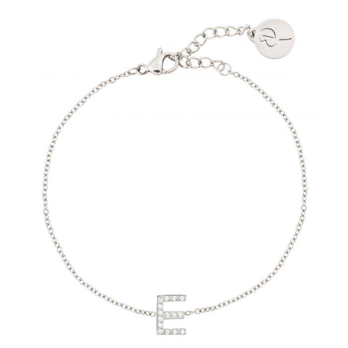 Edblad Letter Armband A-Ö Stål - D