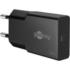 Goobay USB-C GaN Laddare slim, 30W, PD, Svart