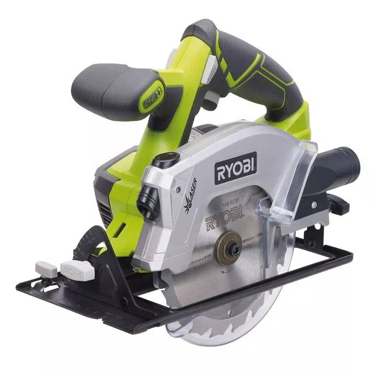 Ryobi Cirkelsåg 18V ONE+, R1801WSLN-0, utan batteri & laddare