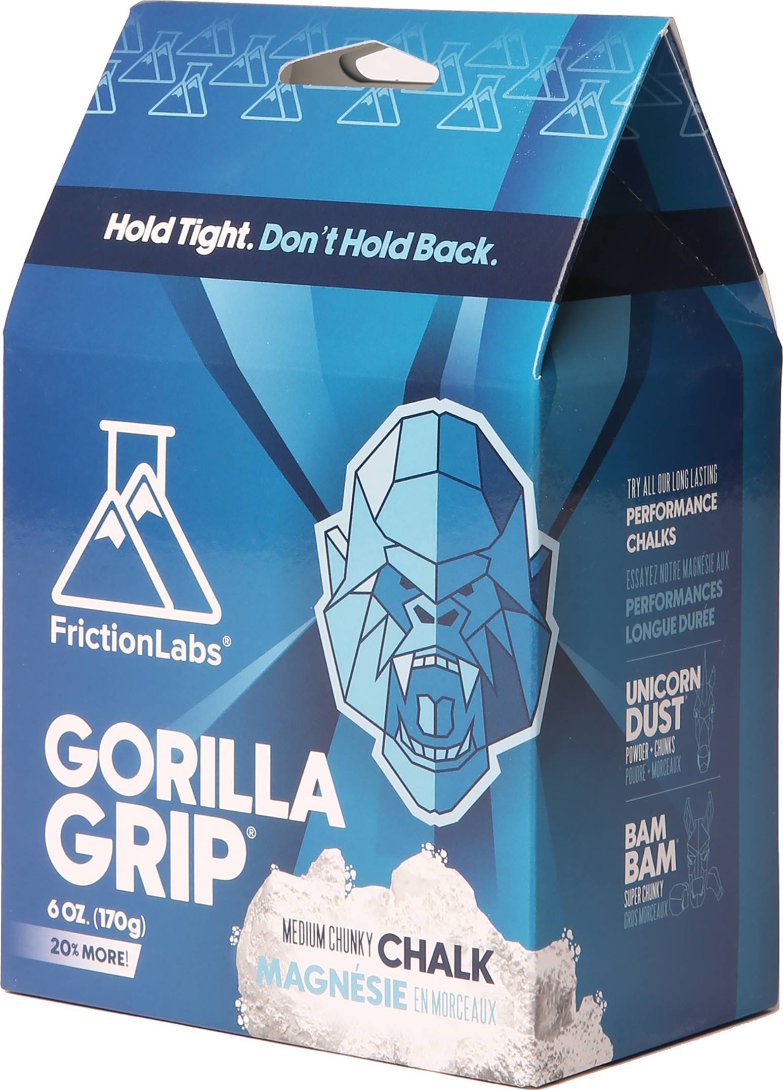 Friction Labs Gorilla Grip Chunky 71g Blue, 71 g