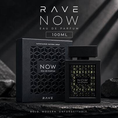 Lattafa Rave Now Black Parfym, 100ml, Semester, Mors dag, Födelsedagspresent