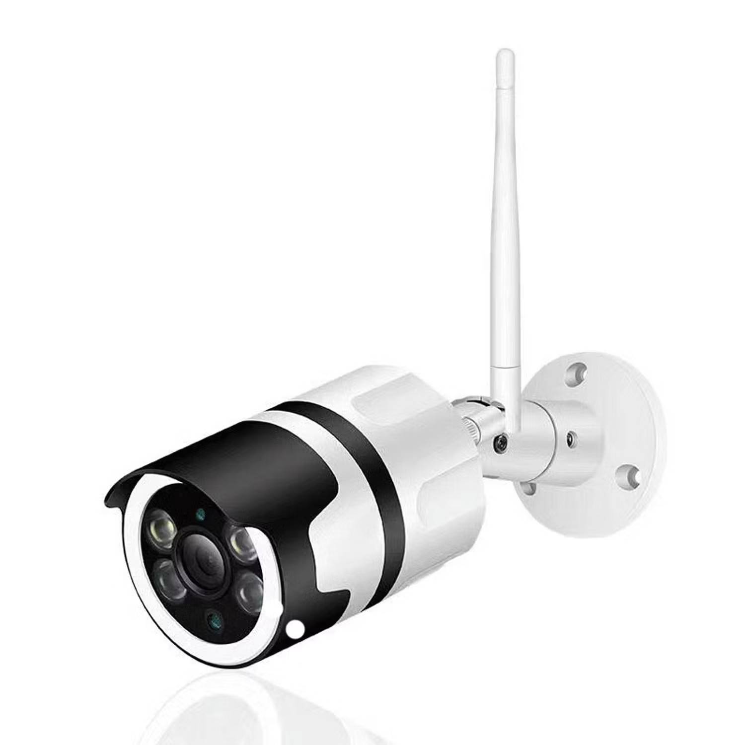 Digital IP-kamera för utomhusbruk med IR-lysdioder för nattseende