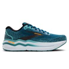 Brooks Ghost Max 2 Mens | Moroccan Blue/aqua/orange Pop - Blue / Wide / 13