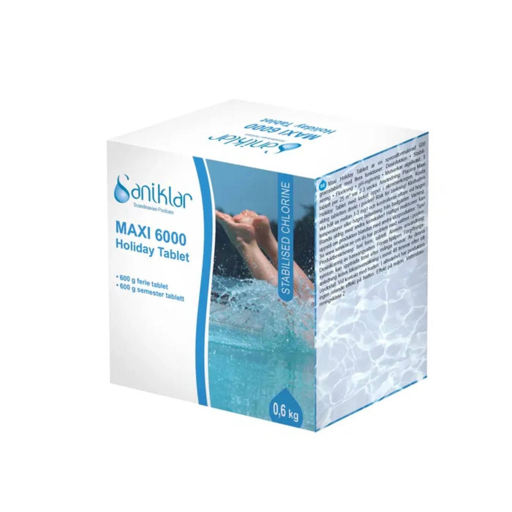 Saniklar Maxi 6000 Holiday Tablet 600 g.