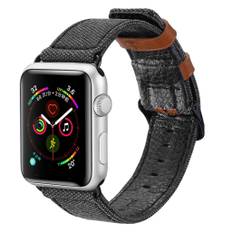 DUX DUCIS Apple Watch Series 5 44mm fabric watch band - Black