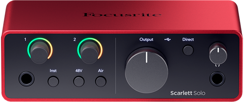 Focusrite SCARLETT4 SOLO.