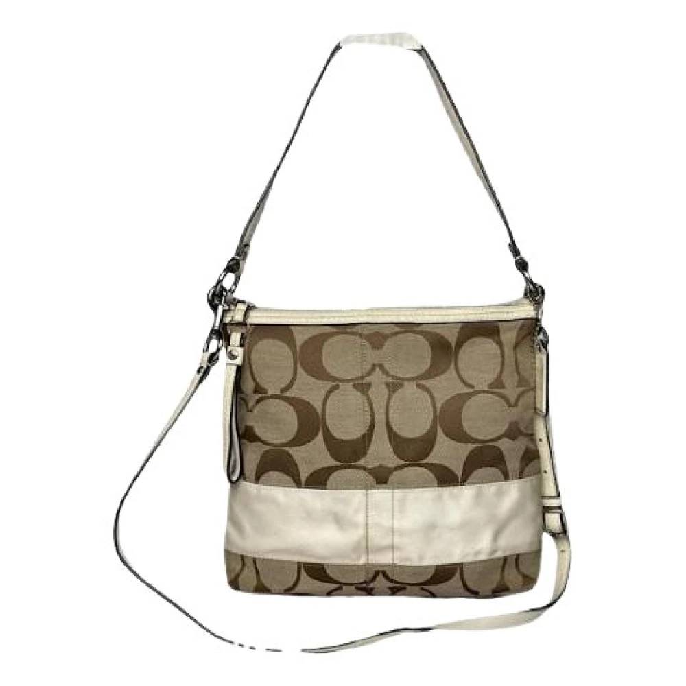 Coach Pre-owned - Pre-owned Canvas Axelremsväska Vintage - Dam - ONE Size -