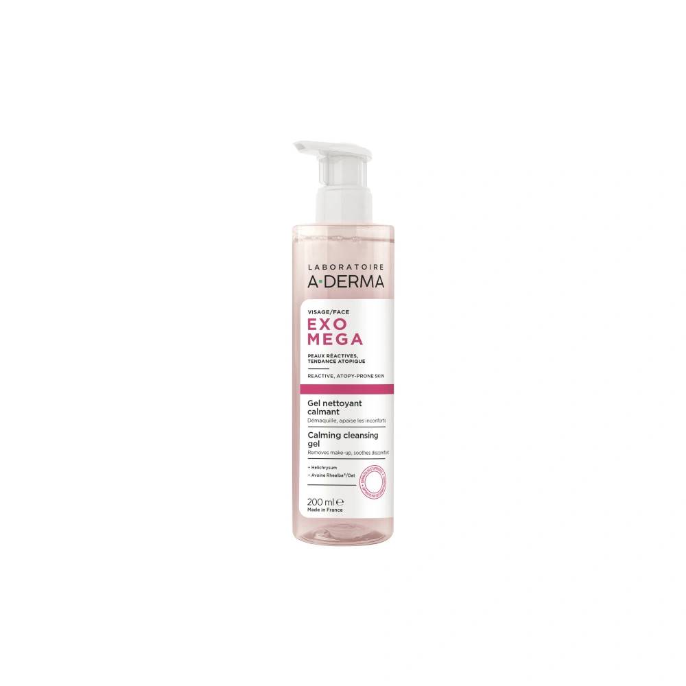 A-Derma Exomega Calming Cleansing Gel - 200 ml