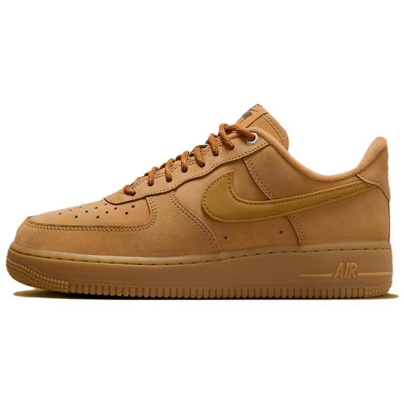 Nike Air Force 1 Flax Wheat Damsne Sneakers FZ7372-200 40 brun
