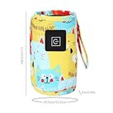 Travel Baby Bottle Warmer, Baby Bottle Warmer Pouches, Bottle Warmer for Travel, Portable Breastmilk Warmer, Indoor Baby Bottle Warmer, Travel-Friendly Bottle Warmer, Baby Bottle Insulator Sleeves