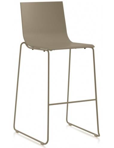 Diabla Vent bar havestol i stål og polyurethan H105 cm - Bronze