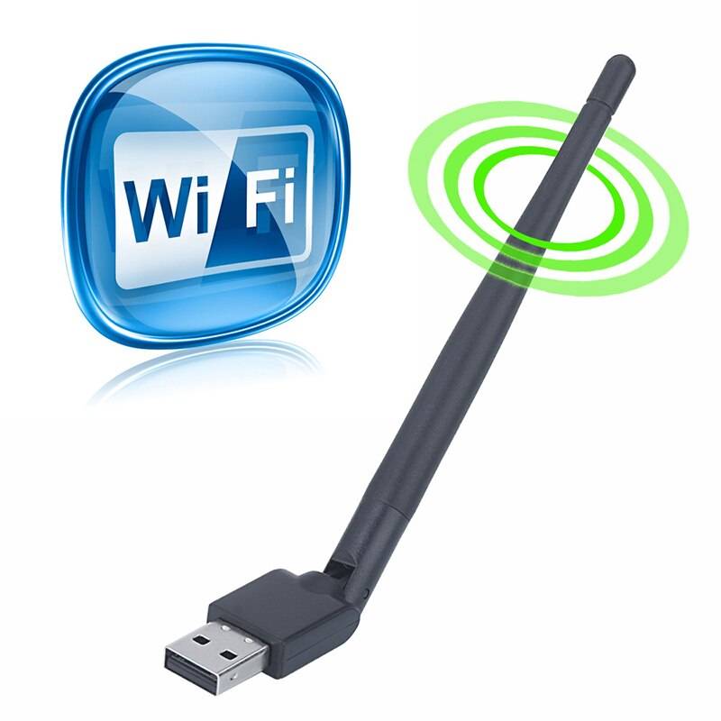 USB WiFi Antenn 150Mbps Roterbar