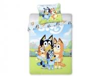 (ComputerSalg) Bluey junior sängkläder 100x135 cm – 100 % bomull