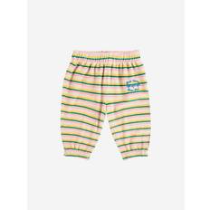 Bobo Choses Have Fun Randiga Joggingbyxor Multicolor  Multicolor 18 Months  Krämfärgad  18 månader  Unisex