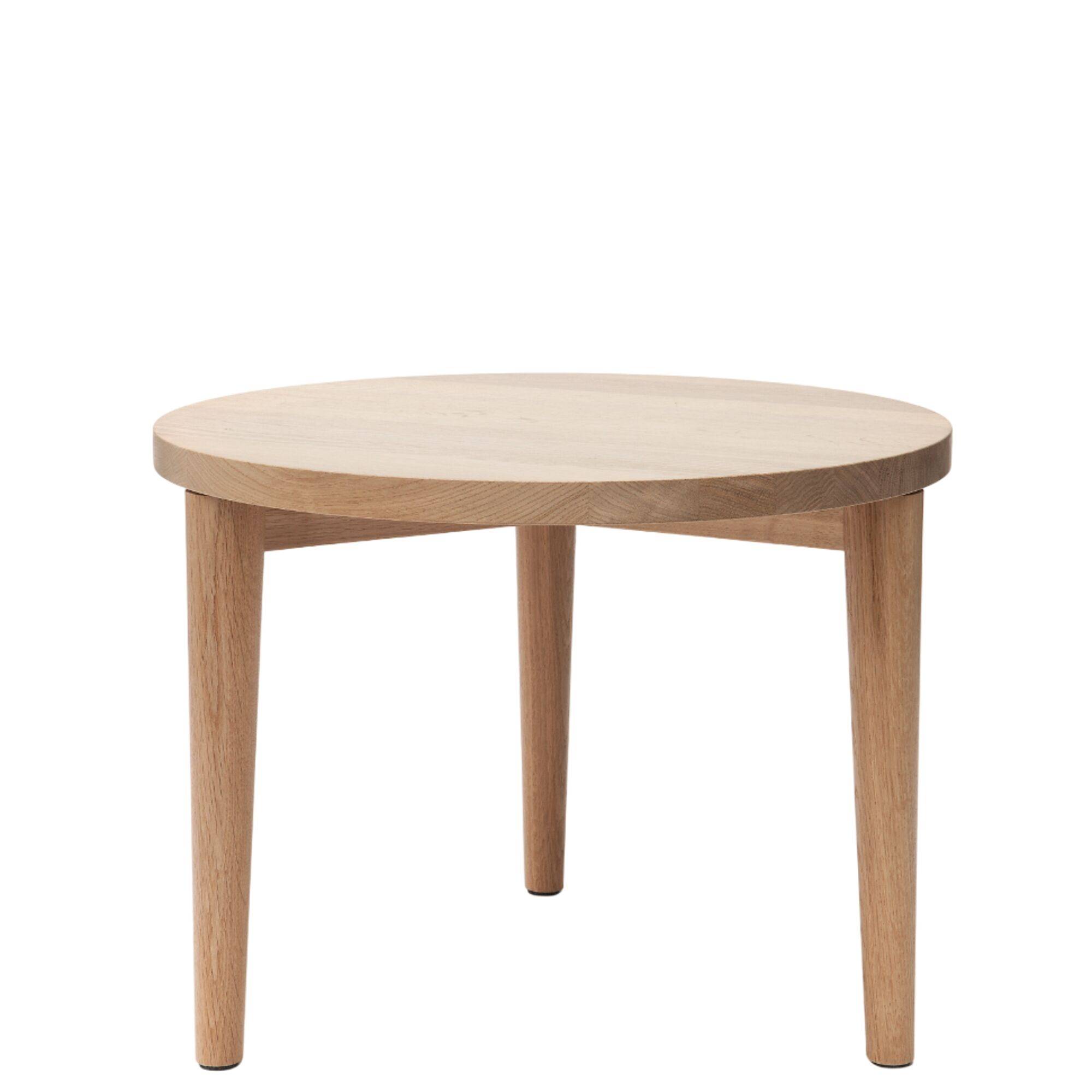 January Sofabord Olieret Egetræ 65 cm.