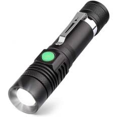 L50 USB Genopladelig LED-lygte 1200 Lumens Vandtæt 5 Modes Militær Taktisk Kraftig Led Lommelygte til Camping Hiki