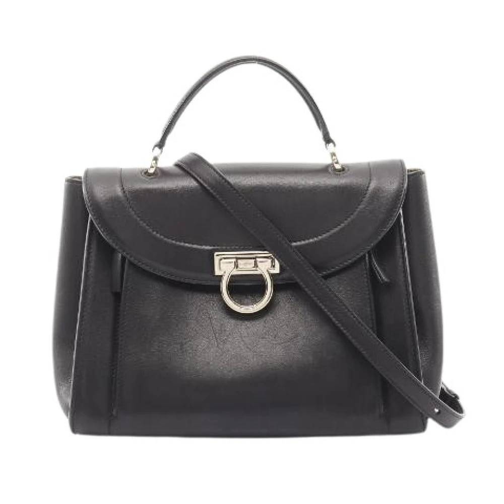 Salvatore Ferragamo Pre-owned - Pre-owned Sofia Rainbow Läder Handväska Vintage - Dam - ONE Size - Läder