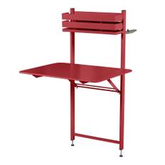 Fermob - Bistro Balcony Table 57x77 cm Chili 43 - Matbord utomhus - Röd - Metall