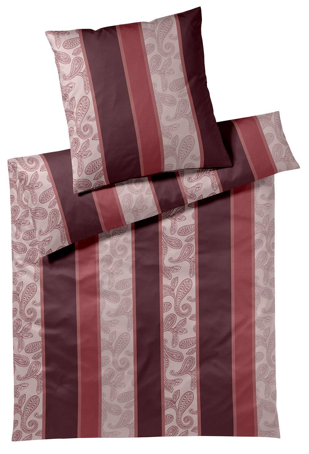 JOOP Paisley Stripes Rouge, sengsæt - 200x200