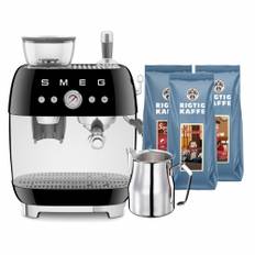 Smeg EGF03BLEU Manuel espressomaskine Inkl. Mælkekande & 1,5kg Rigtig Kaffe