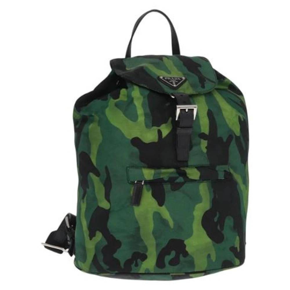 Prada Vintage - Pre-owned Nylon Ryggsäck Vintage - Dam - ONE Size - Nylon