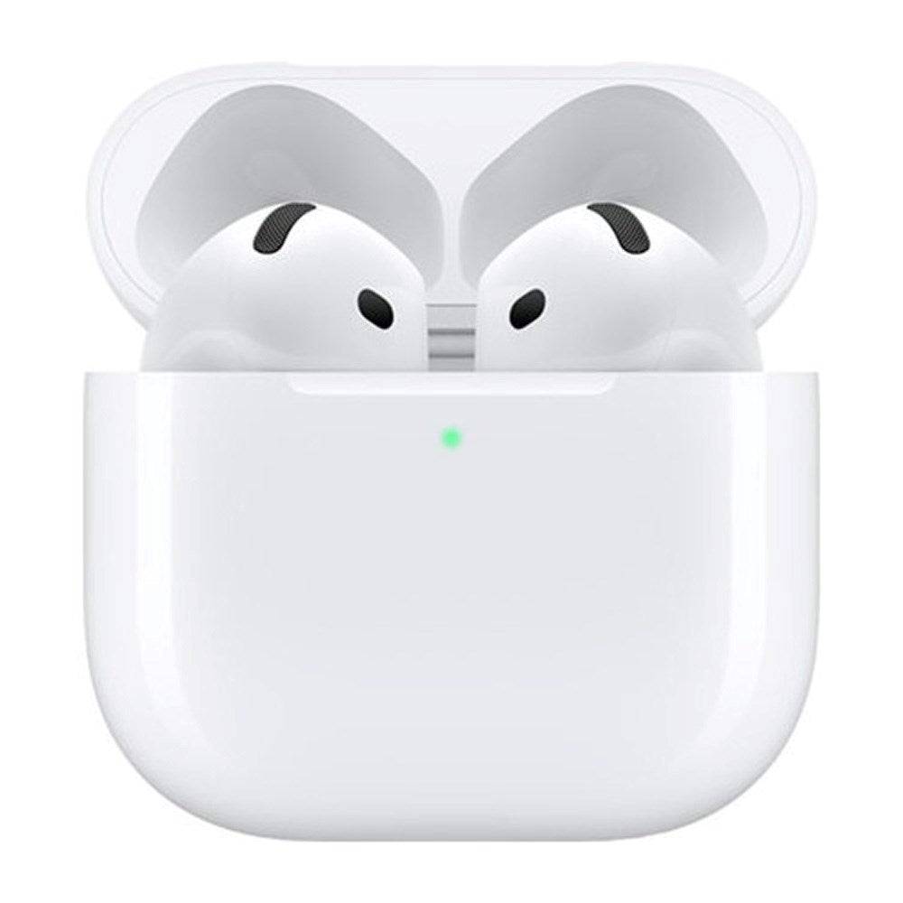 Apple Airpods 4 In-Ear Headset - m. Opladningsetui - Hvid - (DEMO)
