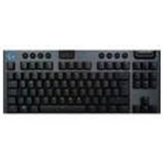 LOGITECH Gaming G915 TKL Tastatur Mekanisk LIGHTSYNC Trådløs Tysk