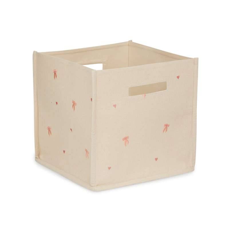 Cam Cam Copenhagen Opbevaringskurv - Canvas - GOTS - Bows