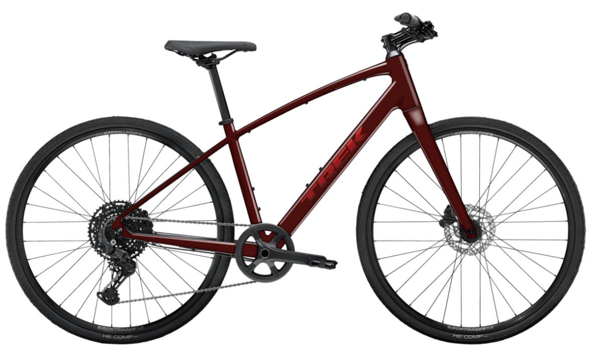 Trek Fx 3 Stepover Dark Carmine - xl - Citybike Herre - Rød.