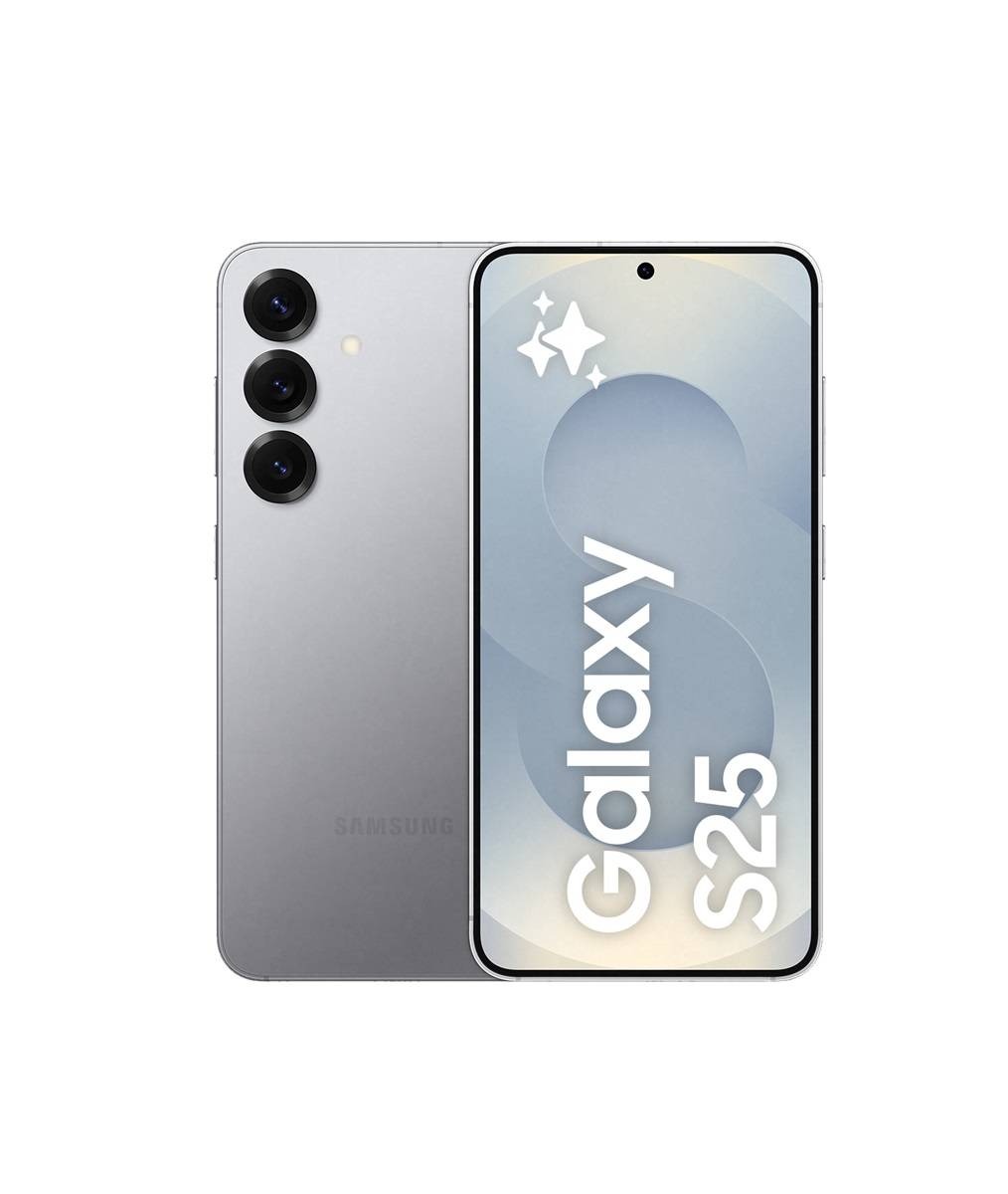 Samsung Galaxy S25 128GB 5G smartphone - Silver Shadow(Nordisk)