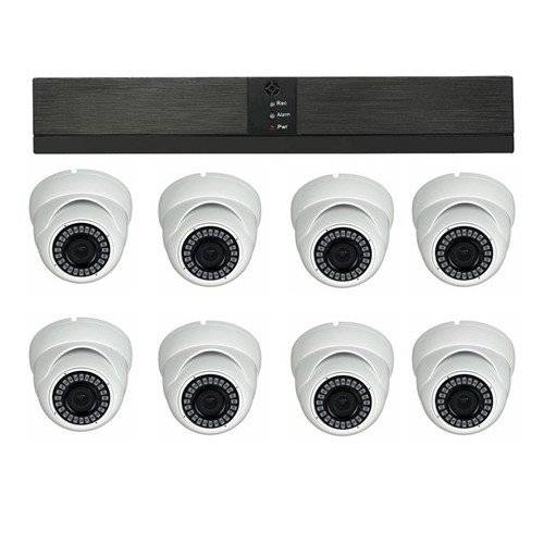 NVR-5008EZ-POE 4MP + 8 kameror