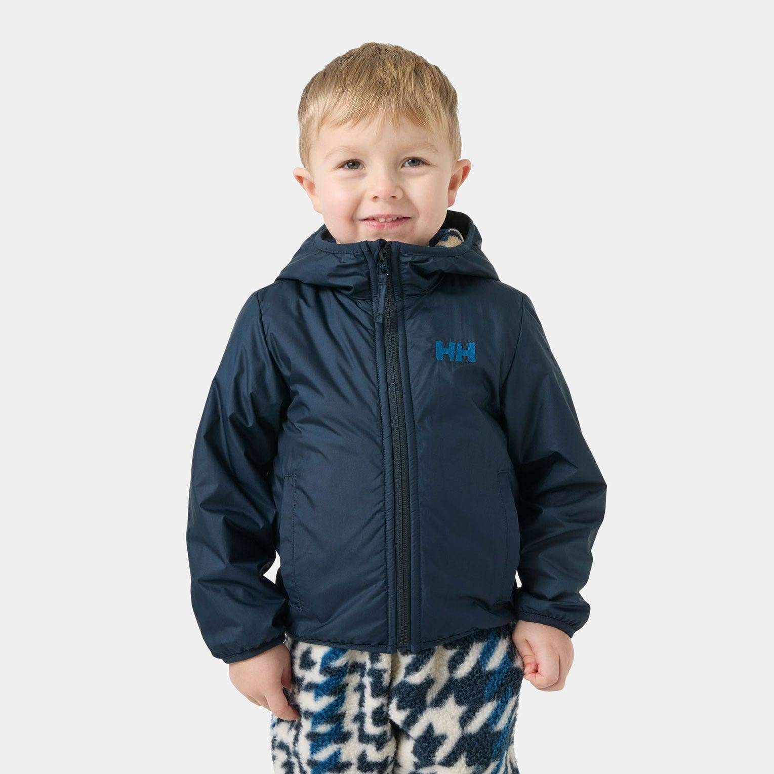 Helly Hansen Kids’ Chill Hooded Jacket Marinblå 128 - Navy Marinblå