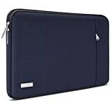 TECOOL 13–13,3" fodral för 13 MacBook Air/Pro M2 M1 2022–2021,13 MacBook Air/Pro 2020–2012,14 MacBook Pro M2 2023, 13,5 Surface Laptop 4/3, skydd bärbar dator ficka 13,mörkblå