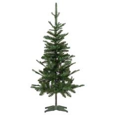 VINTERFINT konstgjord julgran, inom-/utomhus grön, 150 cm