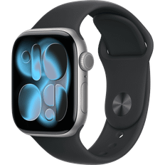 Apple Watch Series 11 (46mm) M/L Aluminium Sport eSIM Rymdgrå