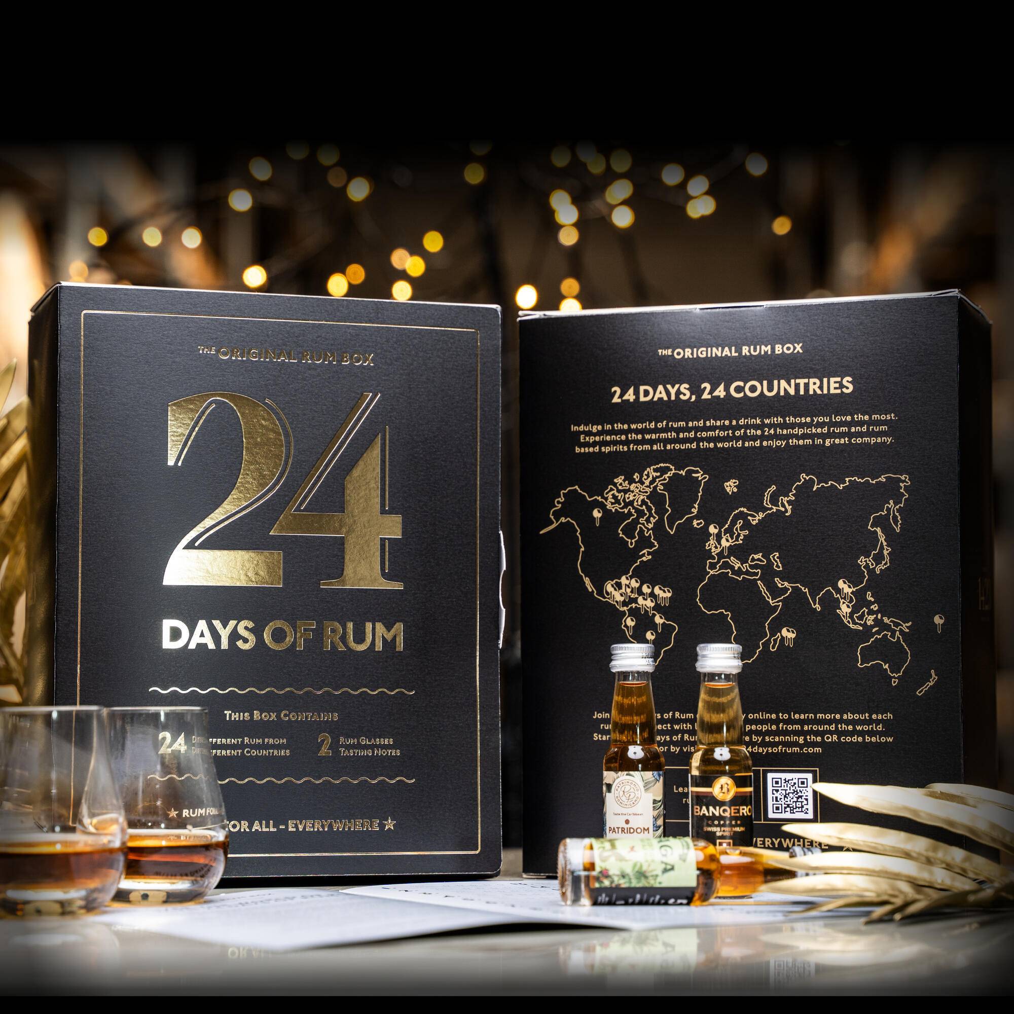 24 Days of Rum Calendar.